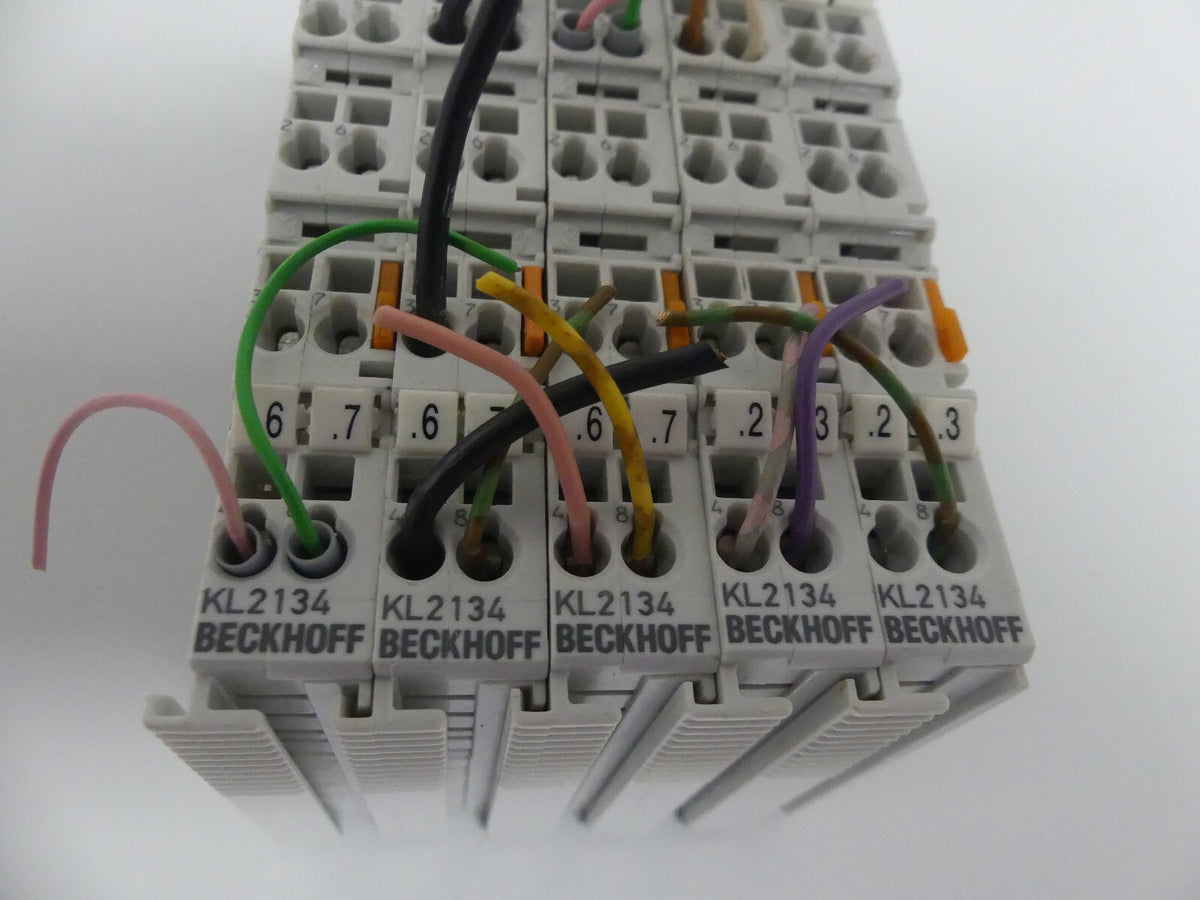 5x Beckhoff KL2134