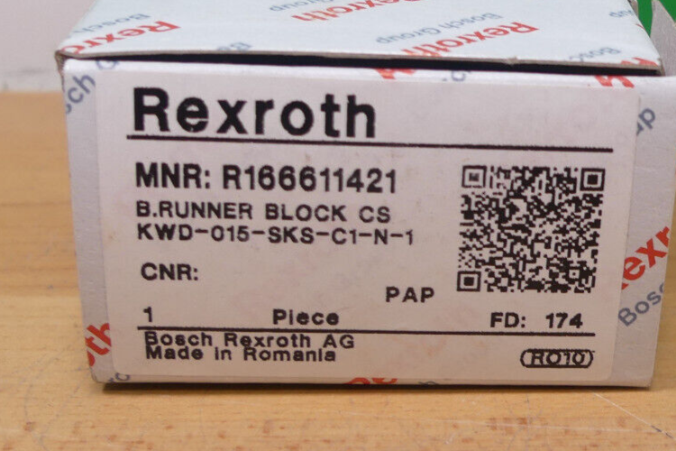 REXROTH MNR: R166611421 KWD-015-SKS-C1-N-1