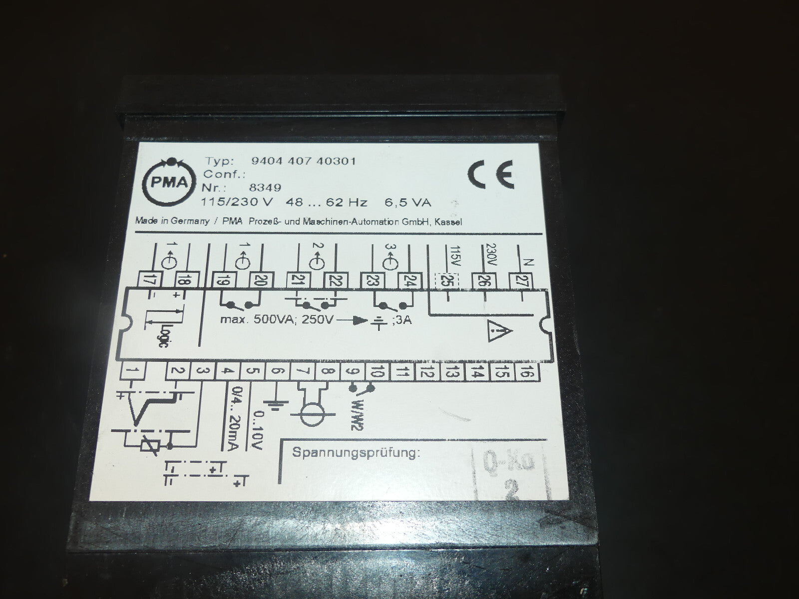 Philips KS40 PMA Temperaturregler 9404 407 40301 Used s.Bilder