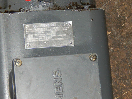  Siemens  3~Motor  1PH6101-4NF40-Z  used