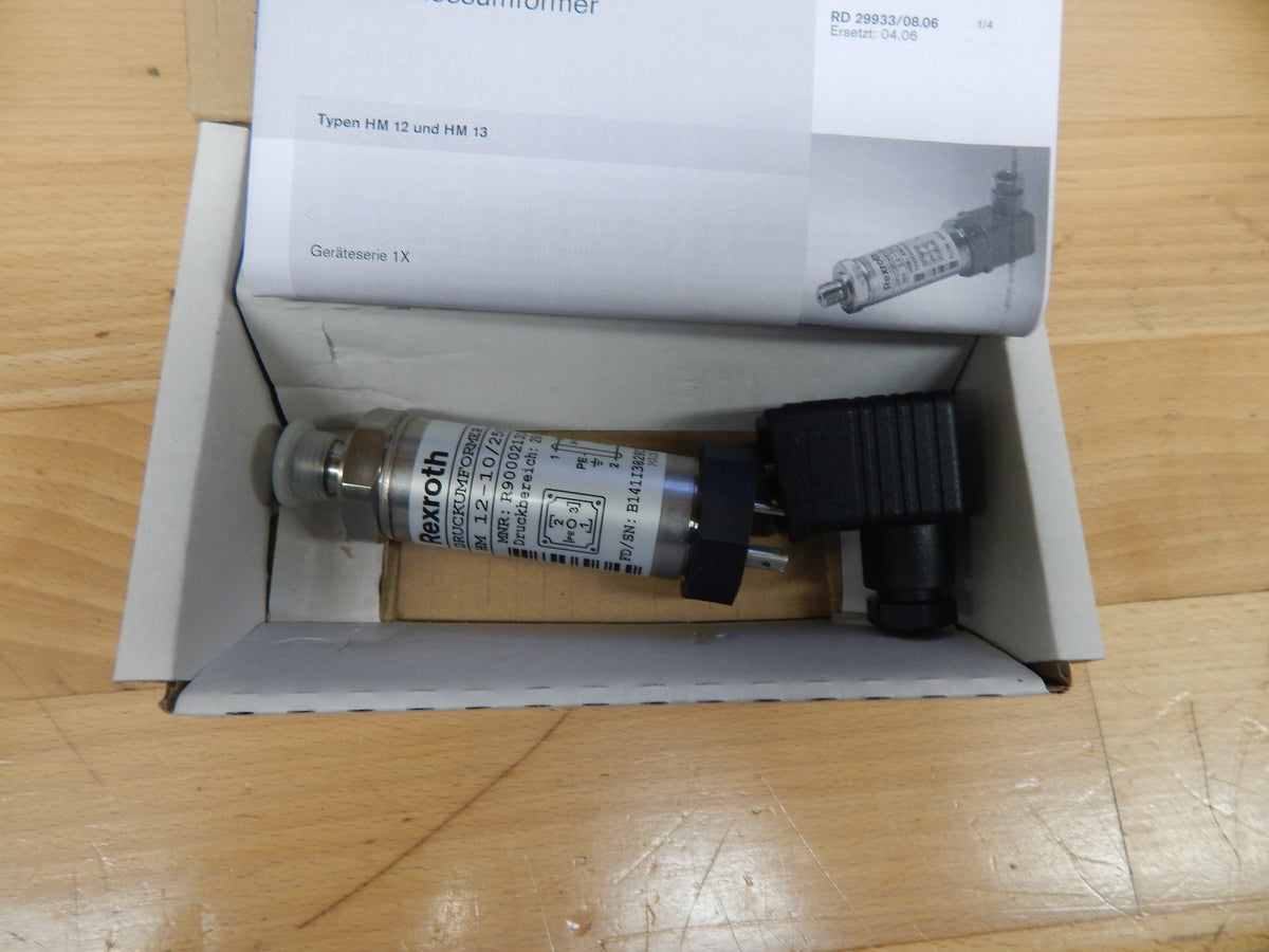  REXROTH Druckumformer HM 12-10/250   MNR:R900021316