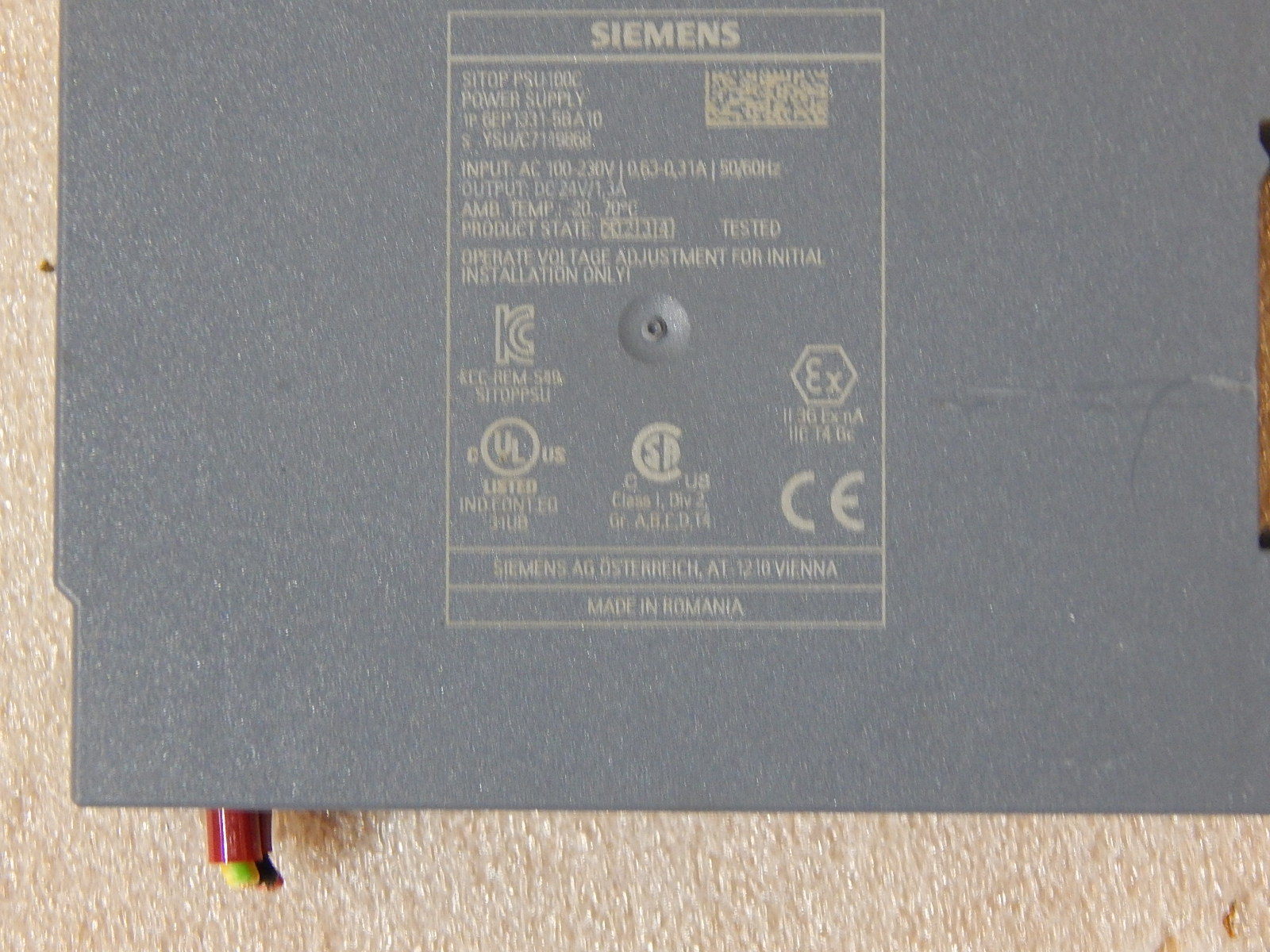Siemens 6EP1331-5BA10 Sitop PSU100C Stromversorgung 6EP1 331-5BA10