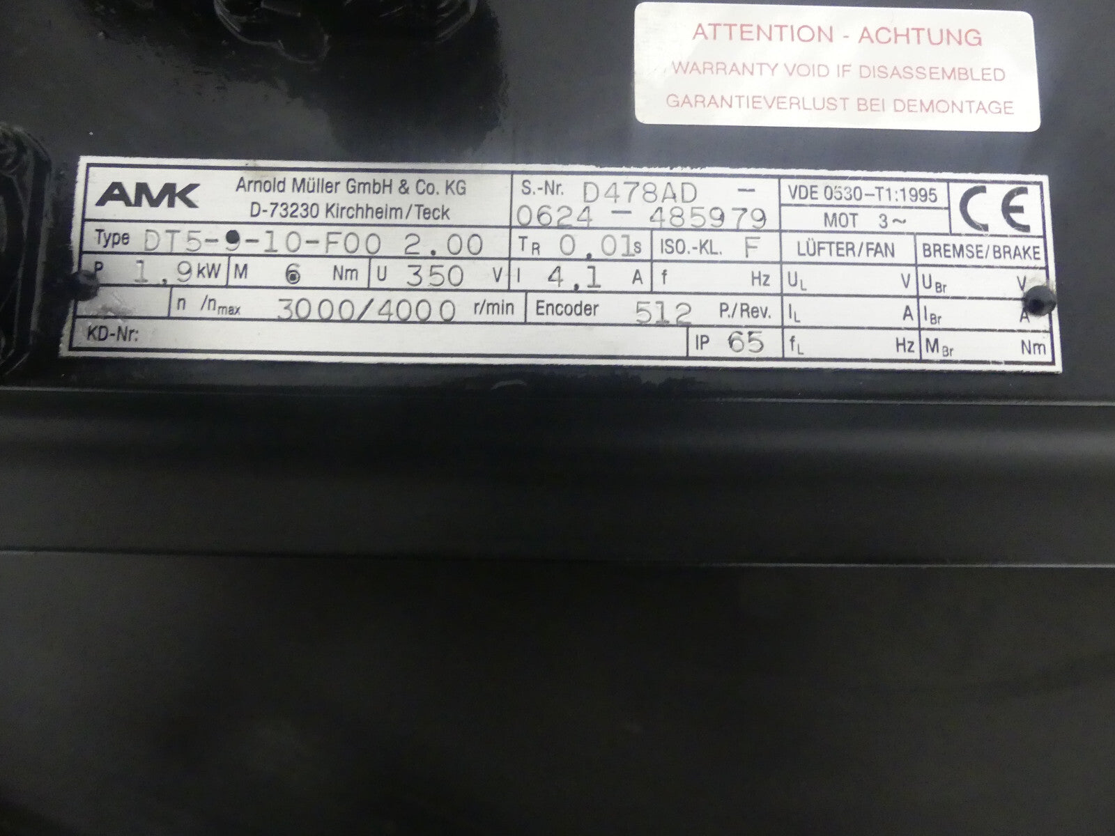AMK DT5-9-10-F00 2.00