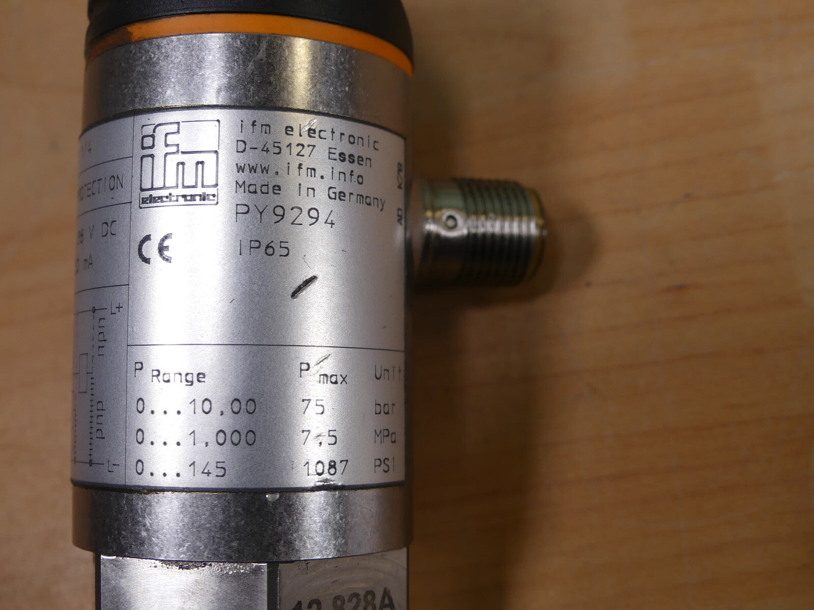 IFM PY9294 Drucksensor