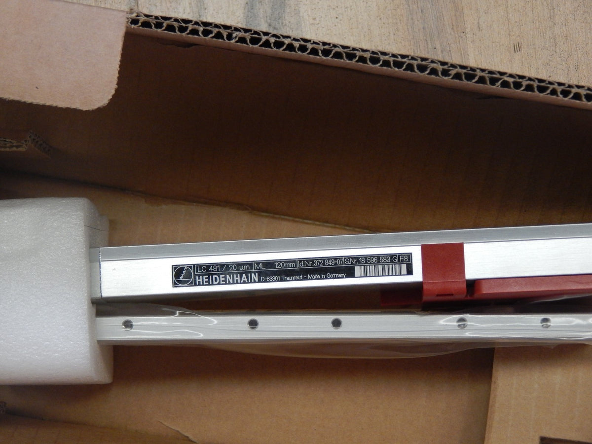 Heidenhain Maßstab LC 481 /20 µm  ML 120mm/id.Nr.:18 596 583 G/F8