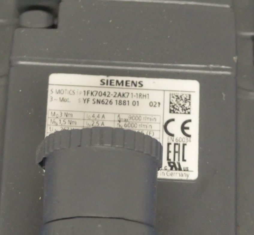 SIEMENS 1FK7042-2AK71-1RH1