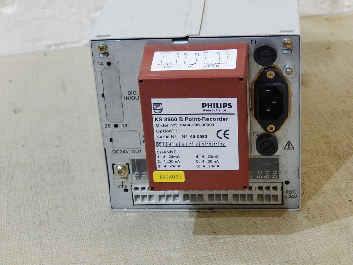 Philips KS 3960  B  Point Recorder  Order No.: 9404-398-30001 Used