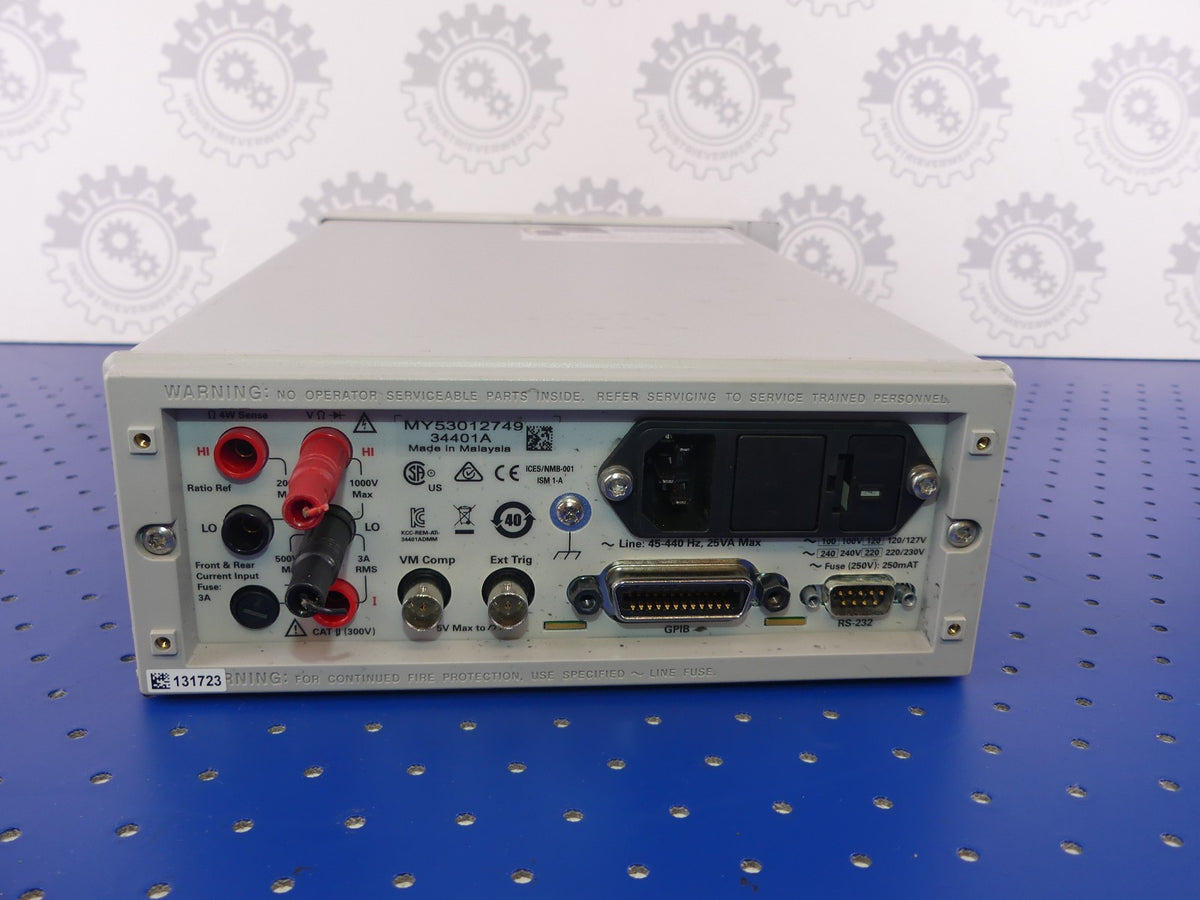 KEYSIGHT 34401A 6 1/2 Digit Multimeter
