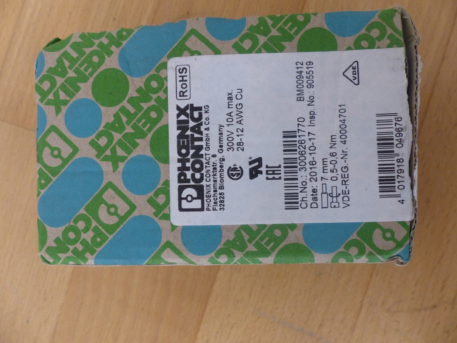 21X PHOENIX CONTACT  IC 2,5/3-STGF-5,08 18 25 51 4