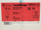 10x Walther Phasenwender Stecker 32 A 5P 400 V 6 h IP44// WS 22 BD2 OVP