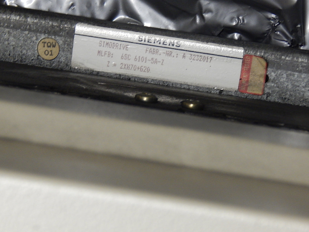 Siemens Simodrive Spindel-Umrichter// 6SC 6101-5A-Z  Used