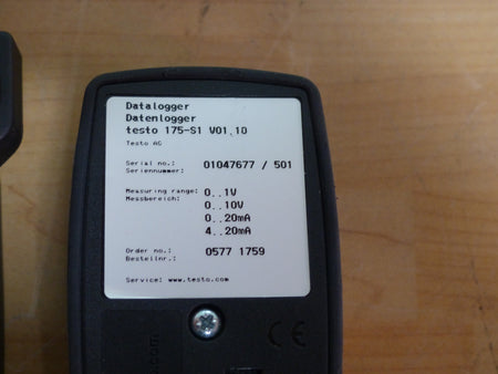 testo 175-s1 v01.10  datalogger used s.Bilder