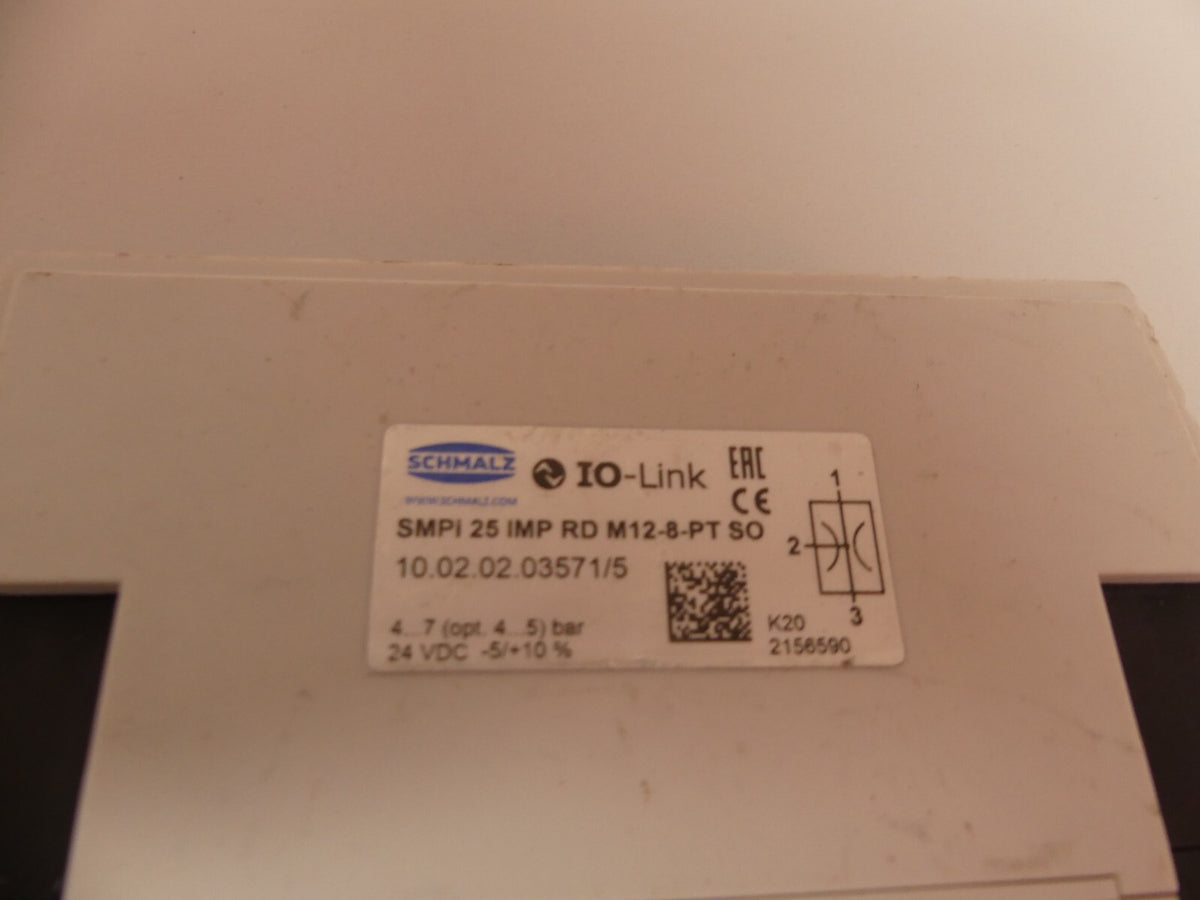 Schmalz IO-Link SMPi 25 IMP RD M12-8-PT SO