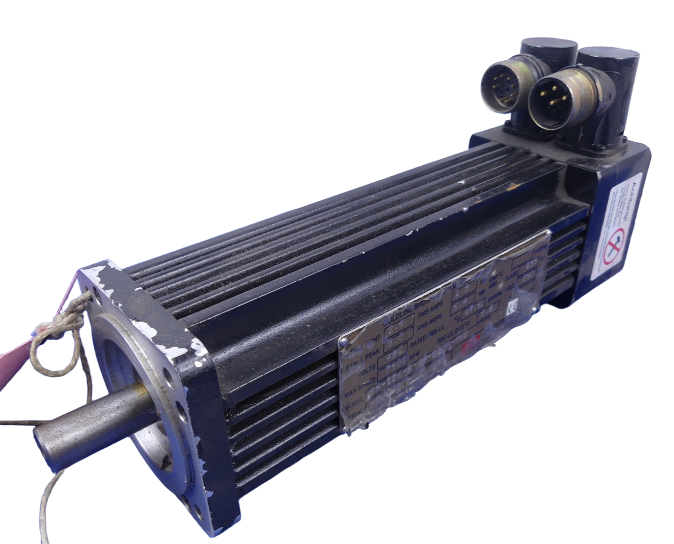 Kollmorgen Goldline Brushless P.M.Servomotor BH-126-B-99-E106-062