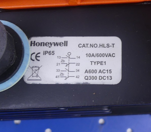 Honeywell A600 AC15 Q300 DC13 Fussschalter