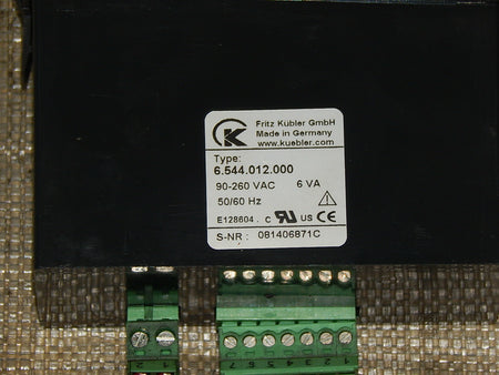  Kübler Zähler 6.544.012.000 used