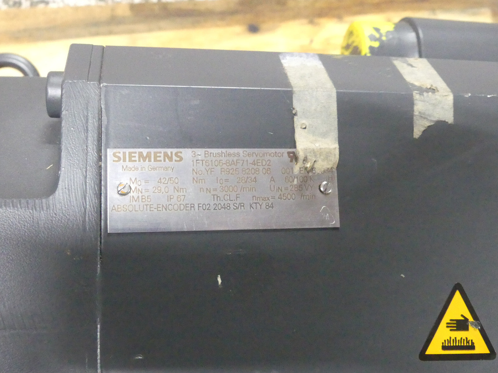 SIEMENS 1FT6105-8AF71-4ED2