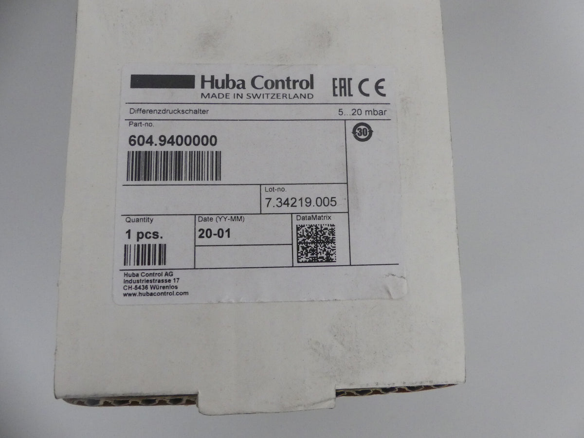 Huba control 604.9400000
