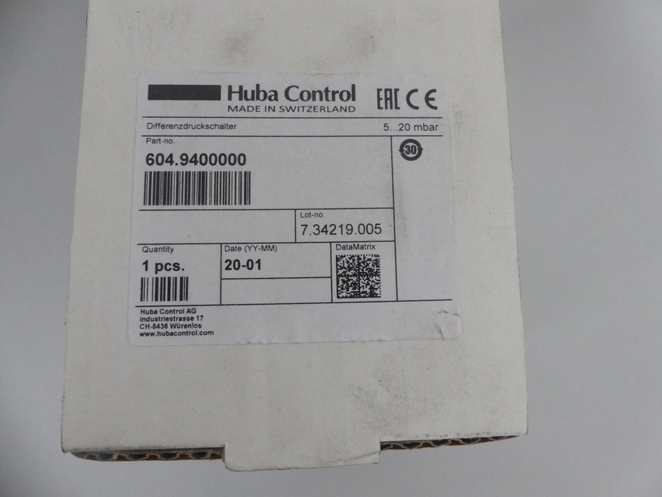 Huba control 604.9400000