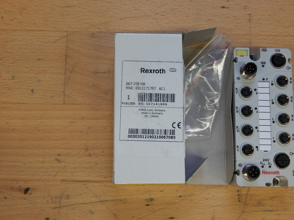 Rexroth S67-D18-M8 Analog Input Module R911171787 Neu