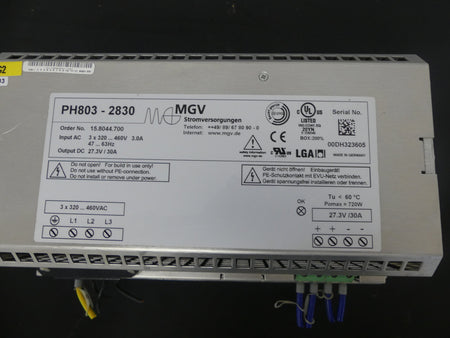 MGV Stromversorgungen PH803-2820