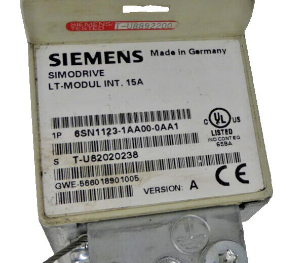 Siemens 6SN1123-1AA00-0AA1