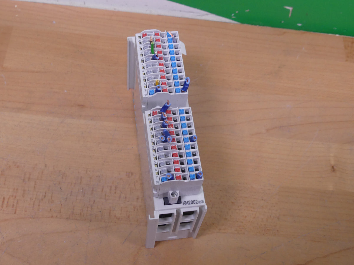 Beckhoff KM2002-0000 Bus Terminal module, 16-channel digital output used