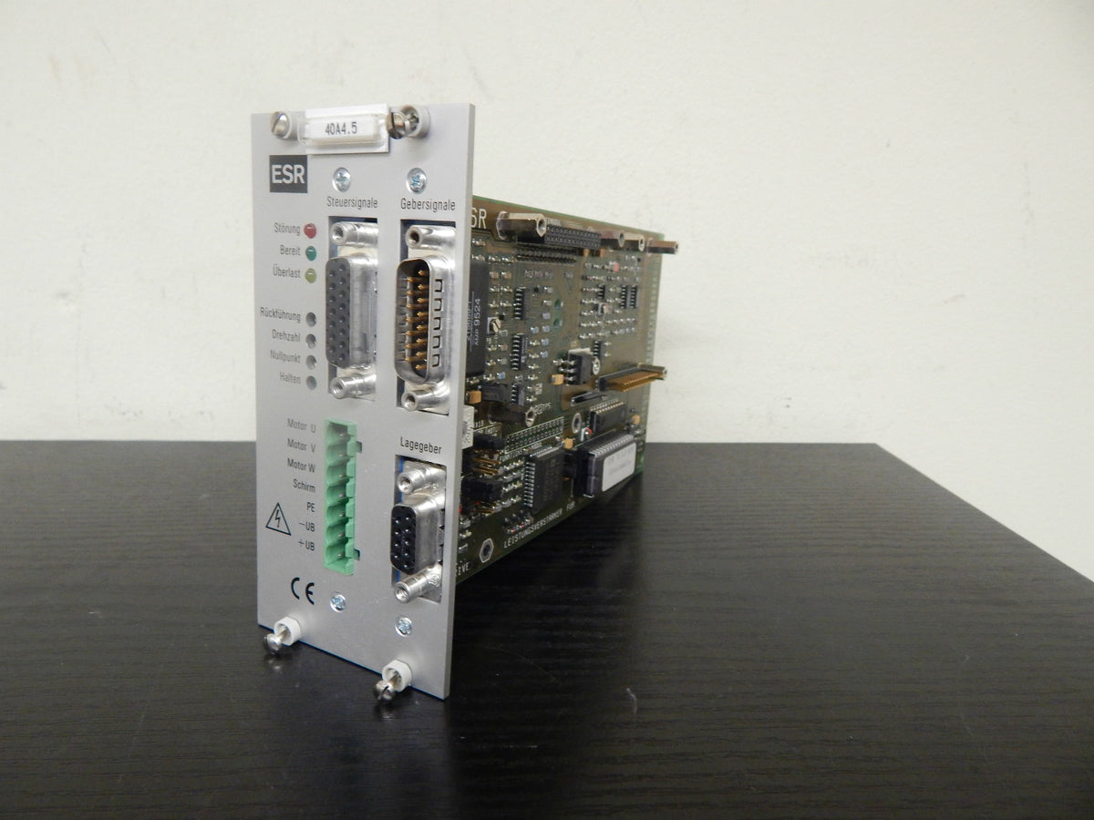 ESR PollmeierTRIODRIVE  Leistungsverstarker Bürstenlose motoren  BN6648.2376D/C 