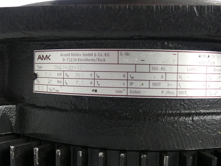AMK DV10-22-4-IB0 Servomotor (stecker leicht beschädigt)