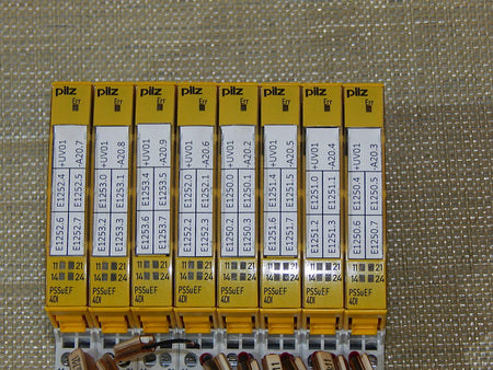 8x Pilz PSSu EF 4DI 312200  Used