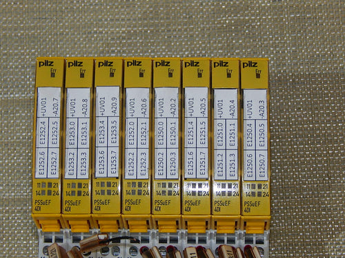 8x Pilz PSSu EF 4DI 312200  Used