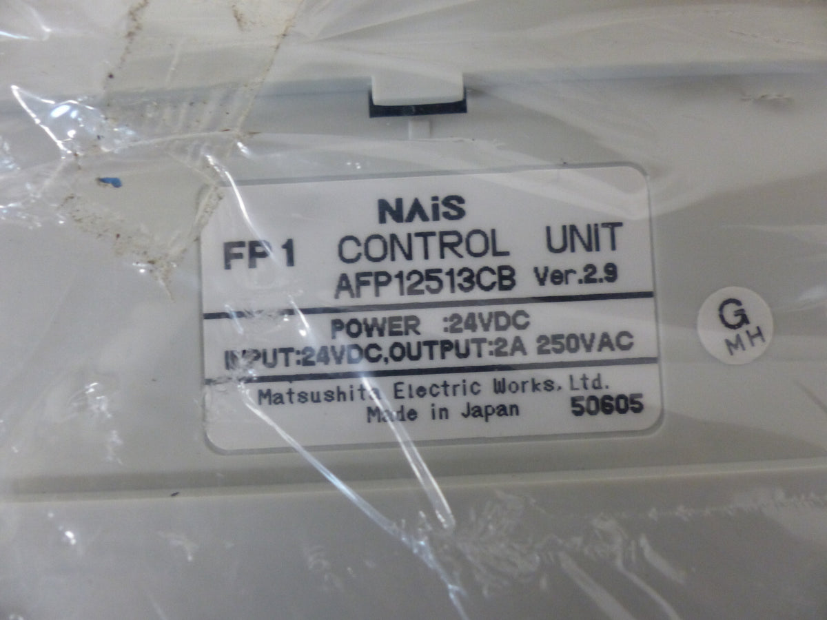 NAIS CONTROL UNIT FP1-C56 AFP12513CB