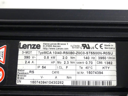 Lenze MCA 10I40-RS0B0-Z0C0-ST5S00N-R0SU (leicht beschädigt)