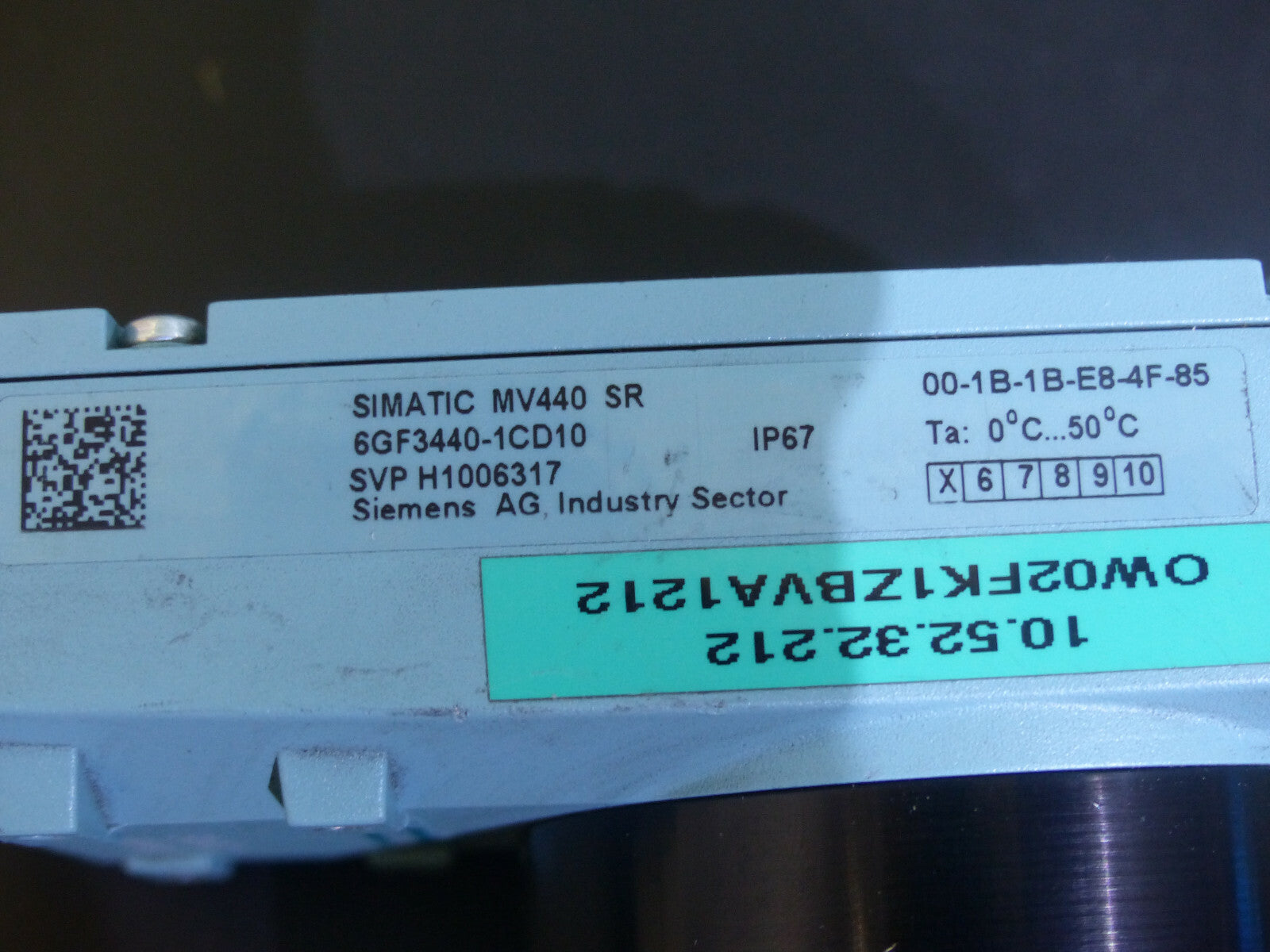 Siemens 6GF3440-1CD10 + IP67 Lens Protection Cover