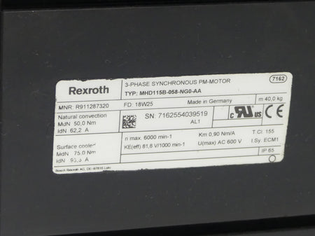 Rexroth  MHD115B-058-NG0-AA