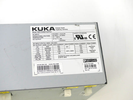 KUKA model:KBR POWER SUPPLY