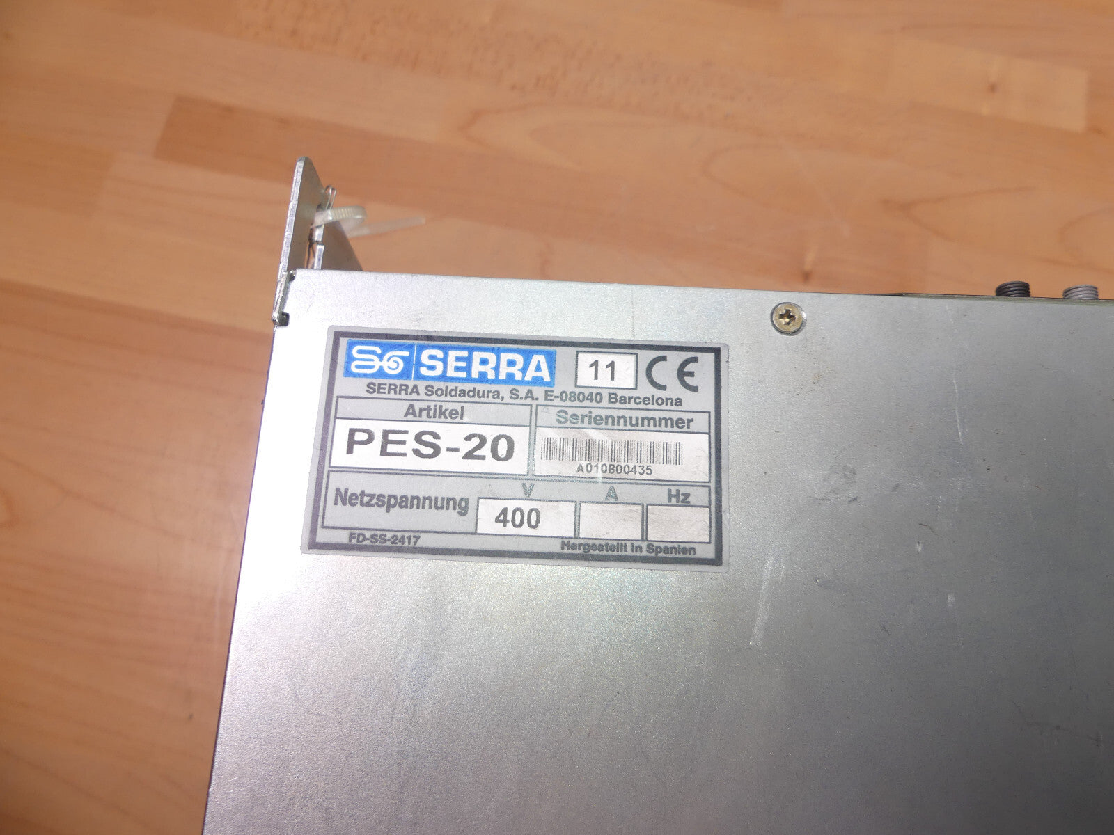 Serra PES-20 Serra Soldadura PES-20 ibfo  PES-20ibfo