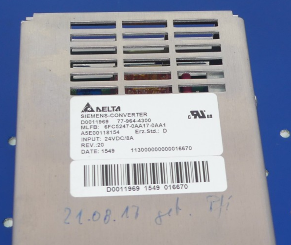 DELTA SIEMENS-Converter Netzteil D0011969 77-964-4300