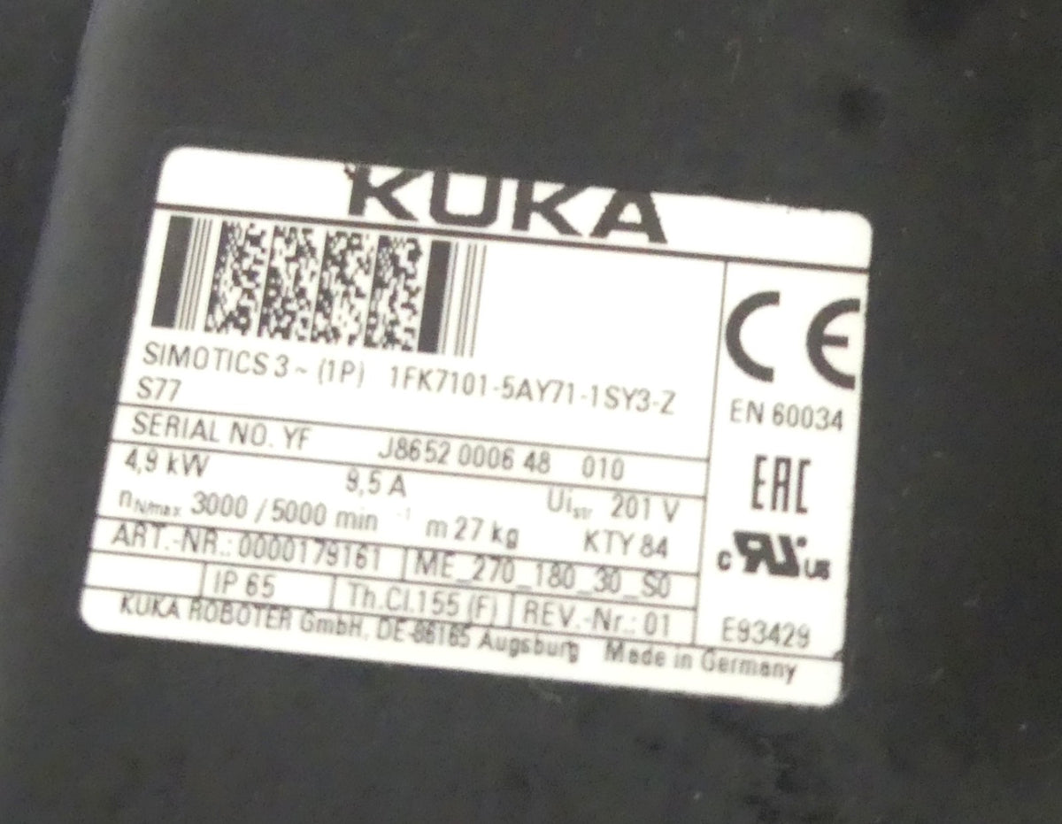 KUKA 1FK7101-5AY71-1SY3-Z