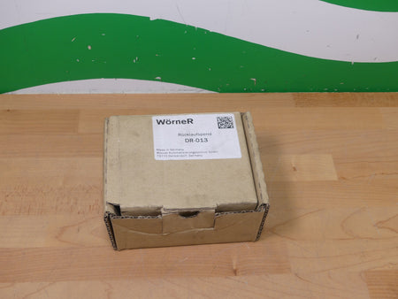 Wörner  Rücklaufsperre DR-013