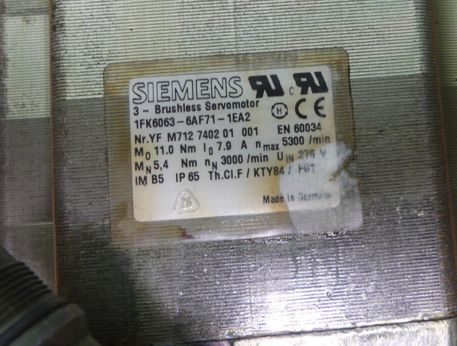 SIEMENS 1FK6063-6AF71-1EA2