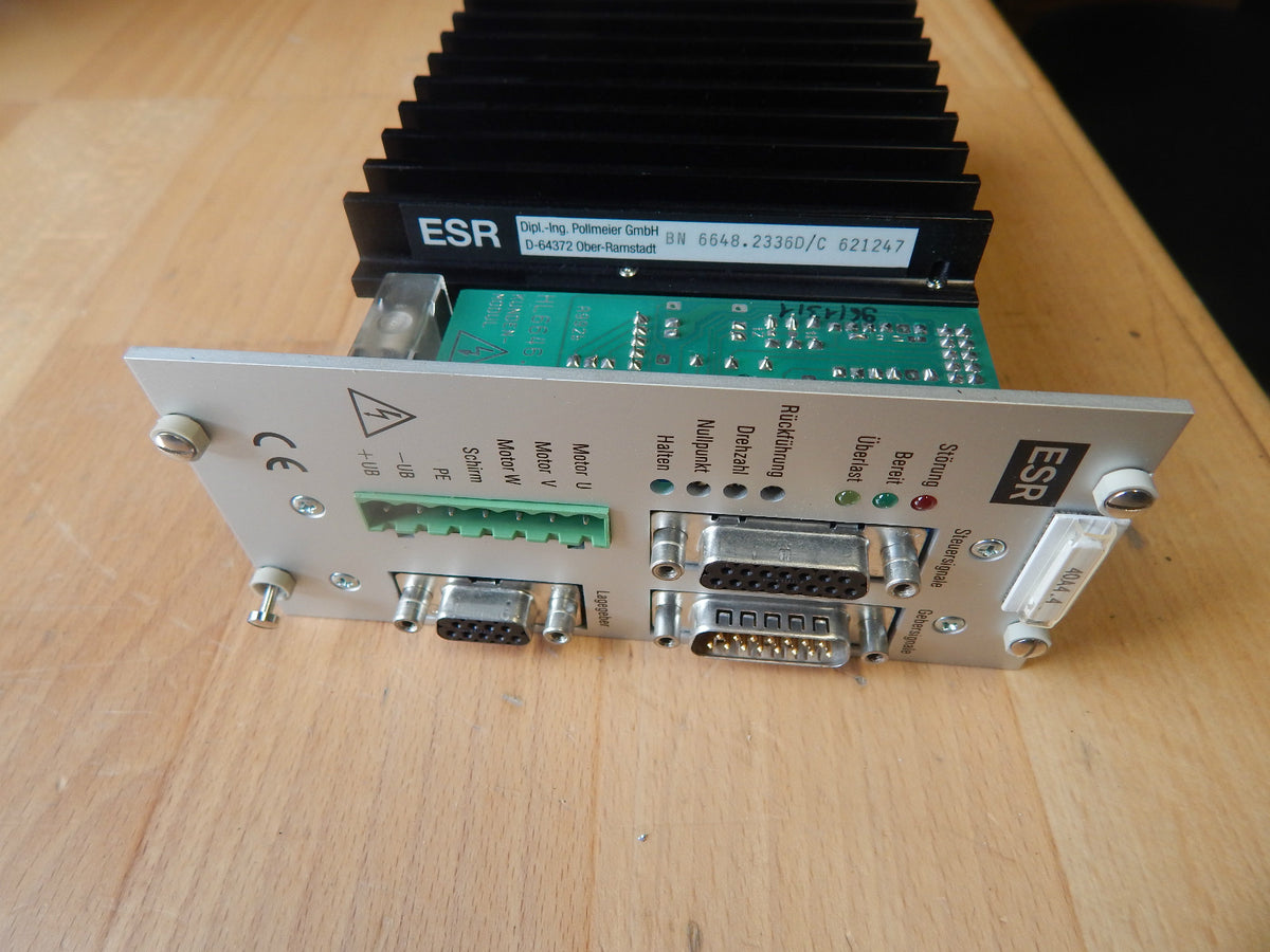 ESR PollmeierTRIODRIVE  Leistungsverstarker Bürstenlose motoren  BN6648.2336D/C 