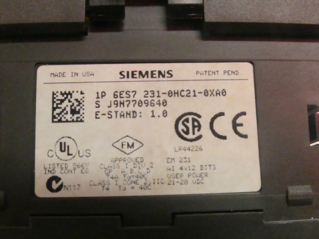 Siemens 6ES7 231-0HC21-0XA0