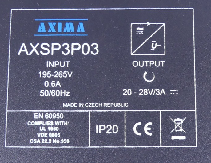 Axima AXSP3P03