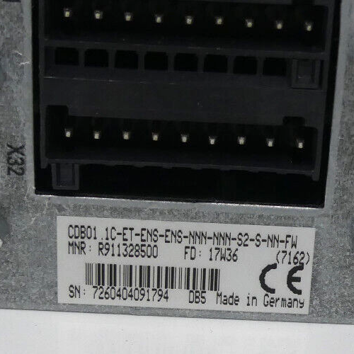 REXROTH CDB01.1C-ET-ENS-ENS-NNN-NNN-S2-S-NN-FW R911328500