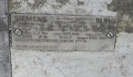 Siemens  1FT6084-1AF71-3EG1
