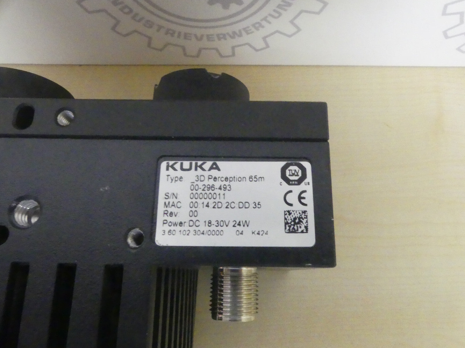 KUKA _3D Perception 65m 00-296-493, leicht bäschedigt s. Bilder