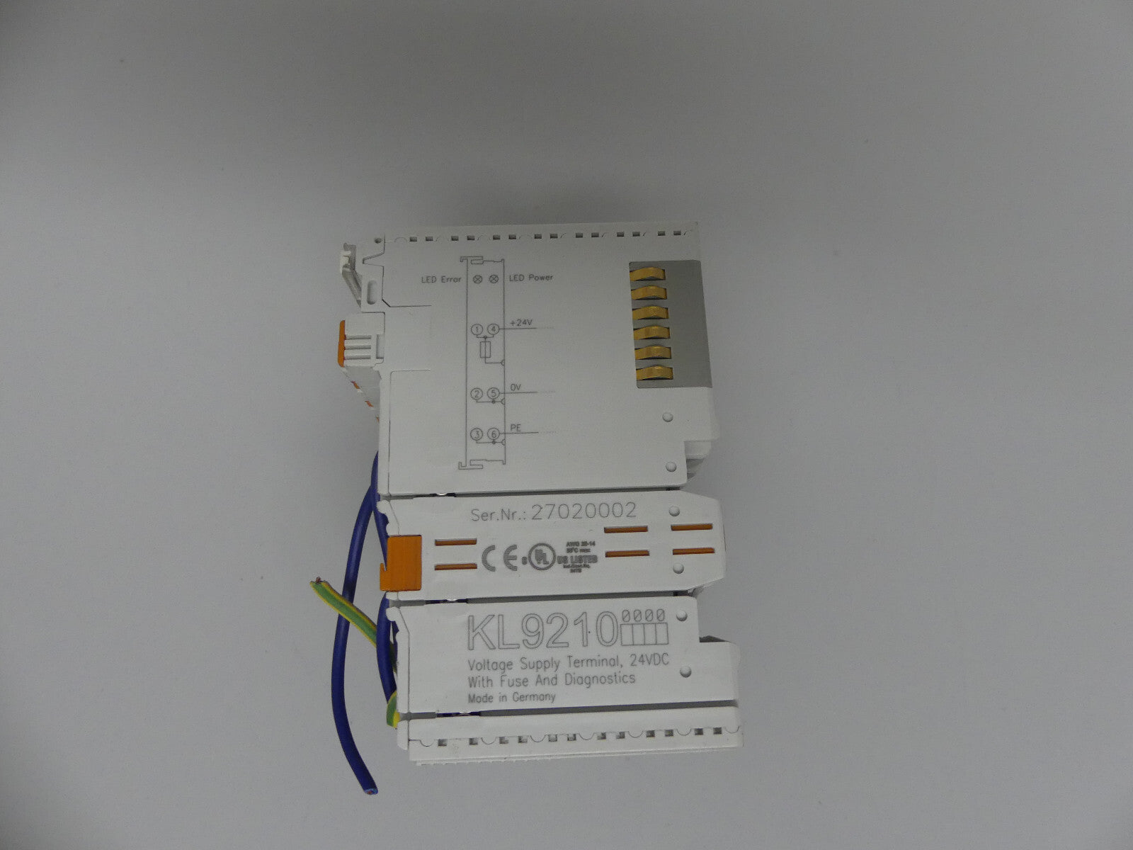 8X BECKHOFF KL 9210