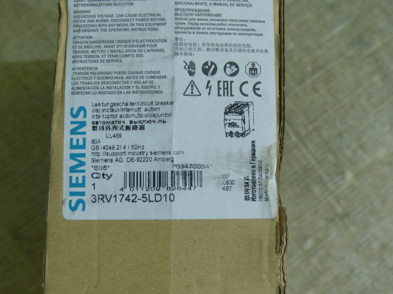 Siemens 3RV1742-5LD10