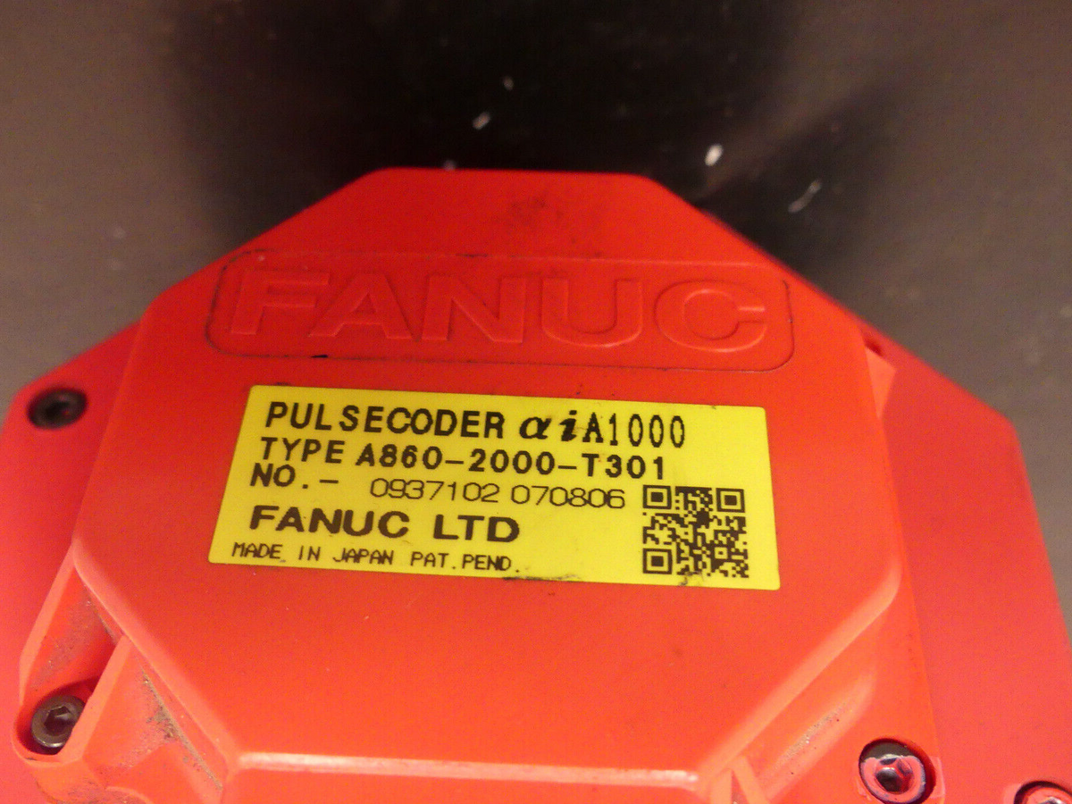 Fanuc A06B-0237-B100 Servomotor / Pulsecoder Type A860-2000-T301